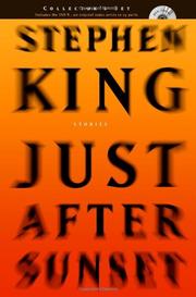 Stephen King: Just After Sunset (Hardcover, 2008, Scribner)