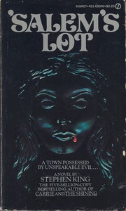 Stephen King: 'Salem's Lot (Paperback, New American Library)