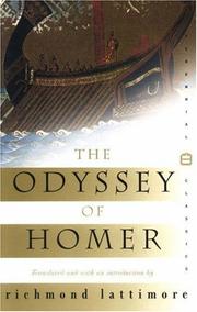 The Odyssey of Homer (1999, Harper Perennial Modern Classics)