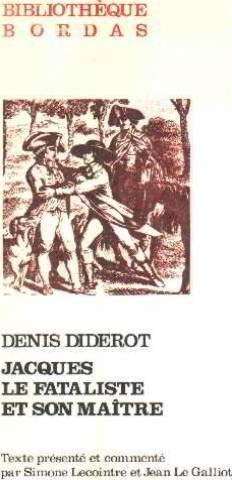 Denis Diderot: Jacques le Fataliste et son maître : extraits (French language, 1974)