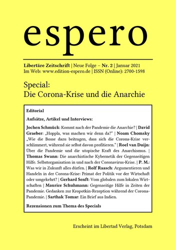 Jochen Knoblauch, Rolf Raasch, Markus Henning, Jochen Schmück: espero 2 (EBook, German language, 2020, Libertad Verlag)