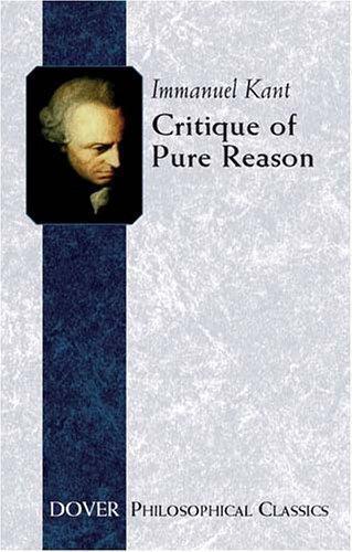 Immanuel Kant: Critique of Pure Reason (2003)