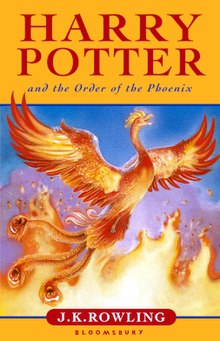 J. K. Rowling: Harry Potter and the Order of the Phoenix (British English language, 2003, Bloomsbury Publishing)