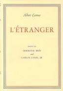 Albert Camus: L' Etranger (Paperback, 1955, Prentice Hall)