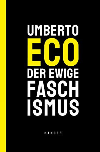 Umberto Eco: Der ewige Faschismus (Hardcover)