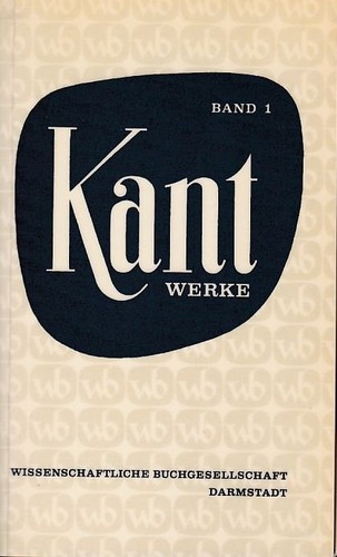 Immanuel Kant: Werke in zehn Bänden (Paperback, German language, 1968, Wissenschaftliche Buchgesellschaft)