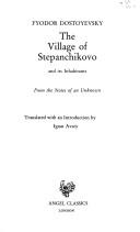 Fyodor Dostoevsky: Village of Stepanchikovo (Hardcover, 1983, Angel Books)