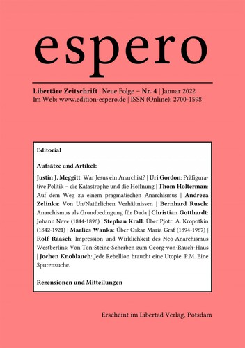 Jochen Knoblauch, Rolf Raasch, Markus Henning, Jochen Schmück: espero 4 (EBook, German language, 2021, Libertad Verlag)