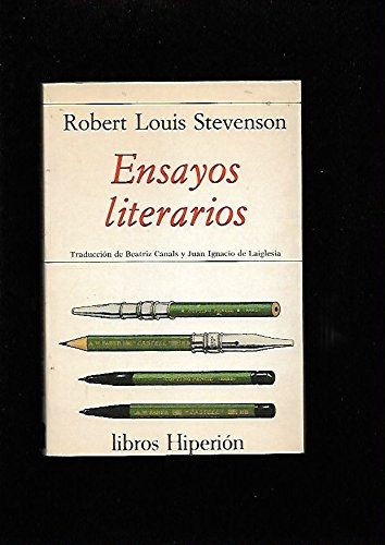 Robert Louis Stevenson: Ensayos literarios (1983, Hiperión.)