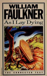 William Faulkner: As I lay dying (1987, Vintage Books)