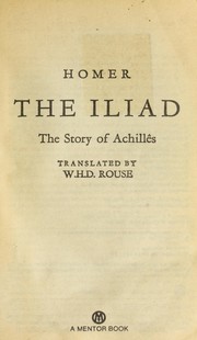 Homer: The Iliad (1950, Mentor)