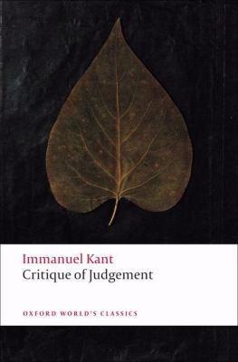 Immanuel Kant: Critique of Judgement (2009)