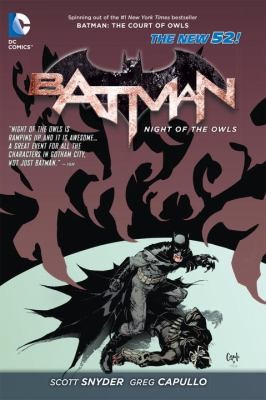 Scott Snyder: Batman Night Of The Owls (2013, DC COMICS)