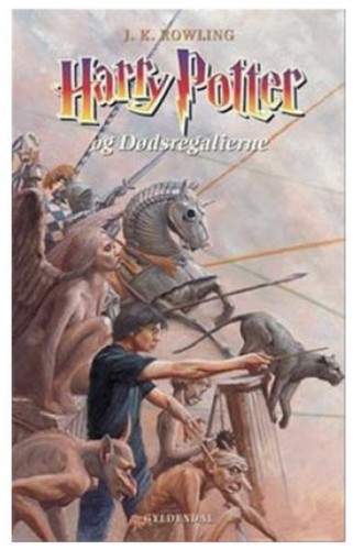 J. K. Rowling: Harry Potter og dødsregalierne (Danish language, 2010, Gyldendal)