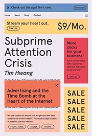 Subprime Attention Crisis (2020, FSG Originals)