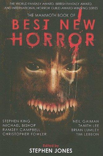 The mammoth book of best new horror. Volume 20